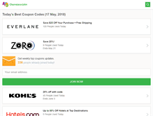 Tablet Screenshot of chameleonjohn.com